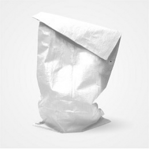 Мешок 55х105 XL белый 60кг для хоз.нужд (пищевой) с ПП нитью