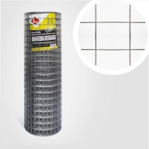 Сетка сварная оцинкованная  D1.6мм; яч.50х60мм