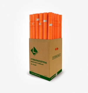 Стеклосетка MINI Оранжевая 10м; LIHTAR, яч.5х5.