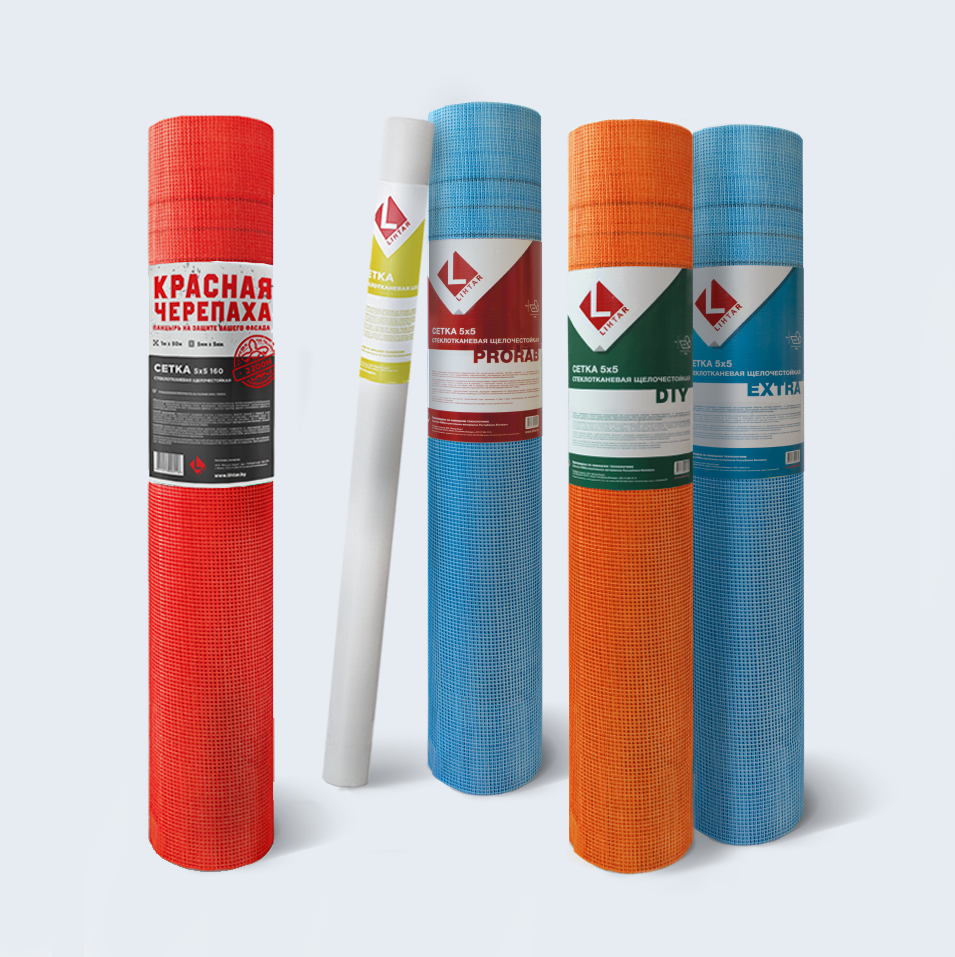  Стеклосетка штукатурная